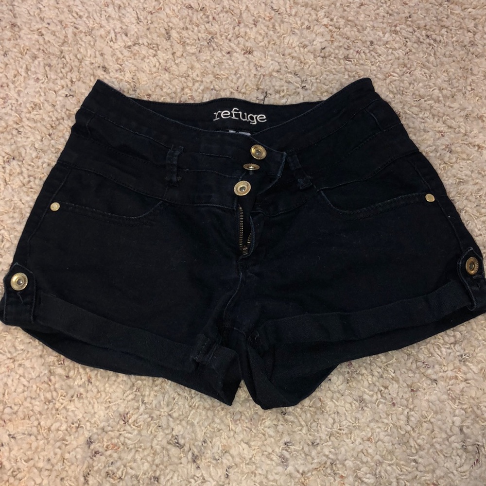 High waisted shorts